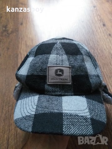 John Deere Ear Guard Winter Hat with Sherpa - страхотна зимна шапка, снимка 3 - Шапки - 35626849