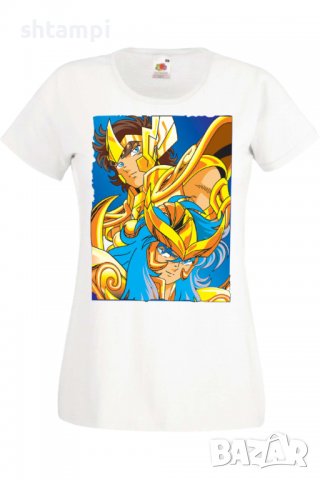 Дамска тениска aint Seiya Knights of the Zodiac,Анимация,игра,Празник,Повод., снимка 2 - Тениски - 38074471
