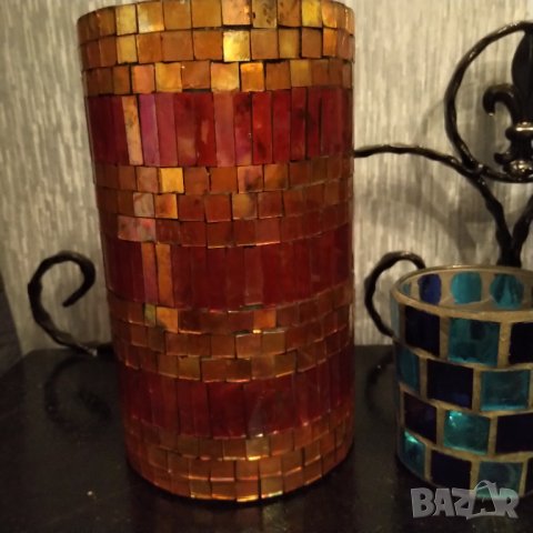 Изумителна кристална  ваза Арт Деко стил "тифани " НАМАЛЕНИЕ, снимка 1 - Вази - 38015505