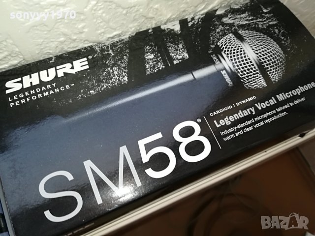 SHURE SM 58 SK NEW MODEL 2906221122, снимка 3 - Микрофони - 37234080