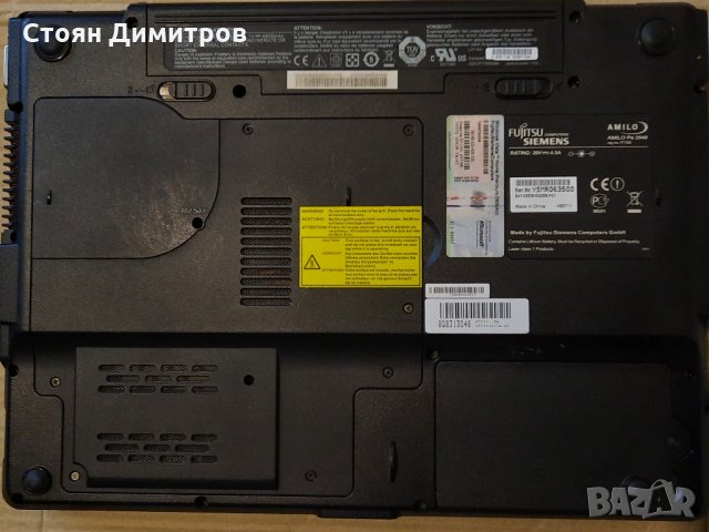 Fujitsu Siemens Amilo Pa2548, Pi1556 за части , снимка 2 - Части за лаптопи - 33218046