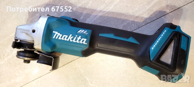 Оригинален безчетков шлайф makita DGA454 с куфар и аксесоари. 190лв. (крайна цена), снимка 2 - Други инструменти - 52606552