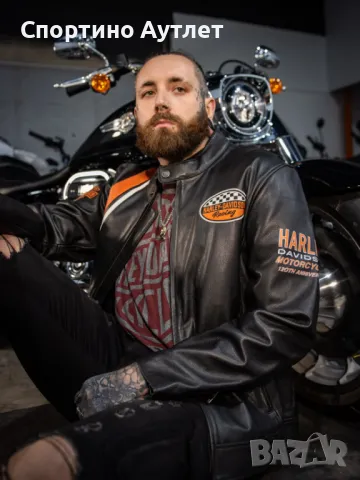 HARLEY DAVIDSON Юбилейно 120 Години 97051 Кожено Яке Кожа 2XL XXL, снимка 11 - Якета - 49257277
