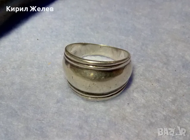 РЕТРО АРТ СТИЛ СРЕБЪРЕН ПРЪСТЕН СРЕБРО 925 МАЙСТОРСКА БИЖУТЕРСКА РАБОТА 26696