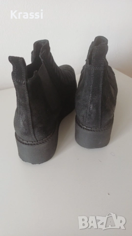 Черни боти Musette 37, снимка 2 - Дамски боти - 52024149