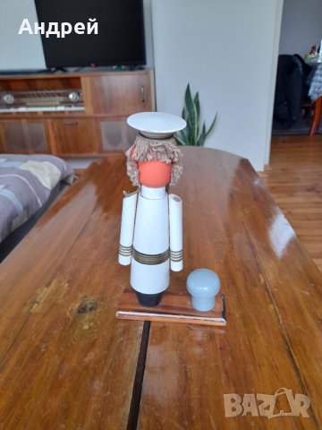 Стар сувенир,фигурка моряк,моряче #13, снимка 3 - Други ценни предмети - 32622653