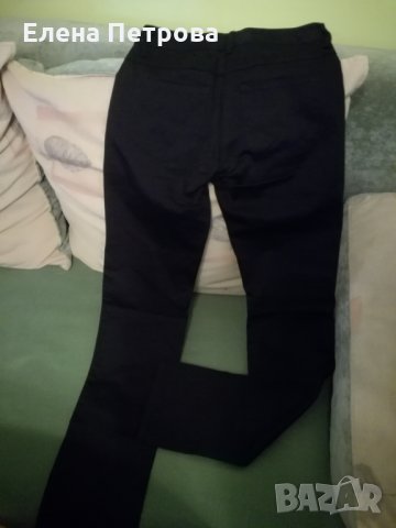 Ластичен клин имитиращ дънки размер 36, снимка 4 - Клинове - 28695296