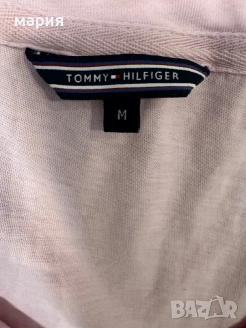 Розова тениска Tommy Hilfiger , снимка 2 - Тениски - 51110176