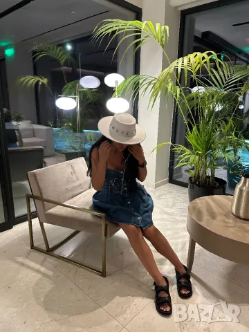 дънкова рокля sagaza, снимка 3 - Рокли - 50417527