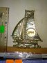 Стар КРАСИВ ДЕКОРАТИВЕН БРОНЗОВ ВЕТРОХОДЕН КОРАБ ПЛАТНОХОД 41539, снимка 12