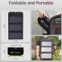 ALLPOWERS™ PD18W 5V3A/9V2A/12V1.5A 21W Сгъваем Соларен Панел SUNPOWER® СлънчевСет 10000mAh3.7-5V37Wh, снимка 3