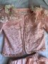 Сако и пола за момиче - цвят праскова, снимка 7
