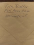 Пощенски плик ГДР 1957 г , снимка 2