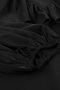 Дамска блуза в черно с дълъг ръкав и къдрички, снимка 11