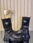 PRAD🅰️ Дамски Стилни Черни Боти , снимка 4