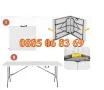 Сгъваема маса за кетъринг, градина, къмпинг 180/74 см с дръжка за носене, снимка 2