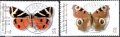 Клеймовани марки Фауна Пеперуди 2005 от Германия, снимка 1 - Филателия - 32277256