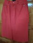 Спортно-елегантна червена пола, снимка 11