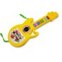 Играчка китара със забавни тонове - жълта, зелена