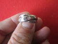 Сребърен пръстен с камък 925, снимка 3