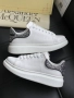Alexander McQueen Дамски Бели Маратонки С Кристали👟Дамски Спортни Обувки В Бял Цвят Код P1367, снимка 2