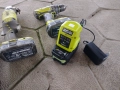 Продавам сет на Ryobi Li-Ion ъглошлайф и винтоверт на батерии, снимка 7