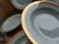 Стар български порцелан чинии с златен кант , снимка 12