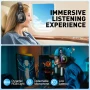 Безжични геймърски слушалки с донгъл Awinnasey за PS4, PS5, PC, Mac, Switch, 2,4 GHz с шумопотискане, снимка 6