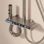 Модерен интелигентен душ с дисплей и LED подсветка D28, снимка 2