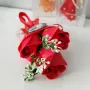 5539 Изкуствен букет рози в кутия, снимка 5
