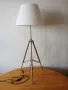Стара лампа тринога желязо, снимка 2