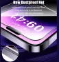 Стъклен screen protector Easy Stick с монтажна рамка за iPhone 15 Pro Max 6.7 / Черен / Баркод : 240, снимка 3