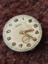 Механизъм с циферблат от стар ръчен часовник 52098, снимка 6