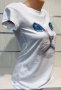 Страхотна нова дамска тениска с 3D принт котка със сини очи, снимка 8