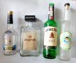 Стари бутилки от алкохол, вино и др., празни, снимка 1