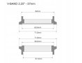 V-BAND скоба с фланци скоби v band турбо генерация гейт, снимка 13