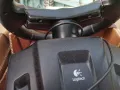 Logitech formula, vibration, волан и педали, снимка 2