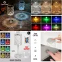 Настолна лампа с USB кабел и дистанционно тип кристална чаша., снимка 1