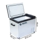 Хладилник за автомобил с компресор Smart Cooler 50L, 12/24 V, с LCD дисплей и Bluetooth, снимка 3