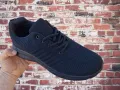 Дишащи олекотени мъжки маратонки в черно., снимка 2