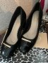 Официални черни обувки, снимка 1 - Дамски обувки на ток - 39024331
