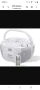 Retekess TR621 CD плейър, CD радио, аудио касетофон, Bommbox стерео със запис, бял, снимка 1