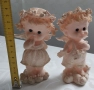 Фигурки на Ангели (момче/момиче) от смола (14х7см.), снимка 3