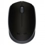 Мишка Безжична Блутут Logitech M171 Черна 1000dpi 3btn Оптична Wireless Mouse, снимка 1 - Клавиатури и мишки - 33535715