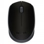 Мишка Безжична Блутут Logitech M171 Черна 1000dpi 3btn Оптична Wireless Mouse, снимка 1
