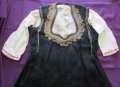 19 век Фолк Арт Женски Костюм Мъниста и Златна Сърма, снимка 3