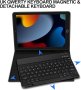 FOGARI Калъф за клавиатура за iPad 10.2, 10.5 инча, черно, снимка 3
