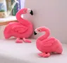 24 см Фламинго плюшена играчка плюшено, снимка 4