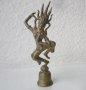 Индия божество метал бронз фигура пластика статуетка, снимка 1 - Антикварни и старинни предмети - 28965602