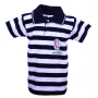 Нова детска моряшка блуза с яка на тъмносиньо/бяло райе, снимка 1